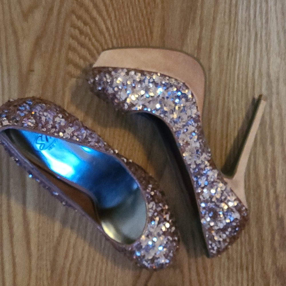 Sequin Pumps - Picture 2 of 2